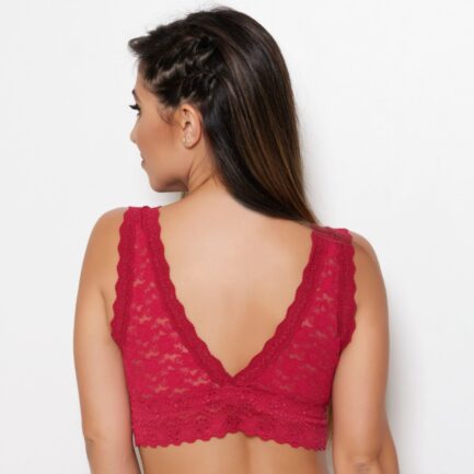 Top em Renda com Bojo Casquinha Tiê Lingerie - Image 2