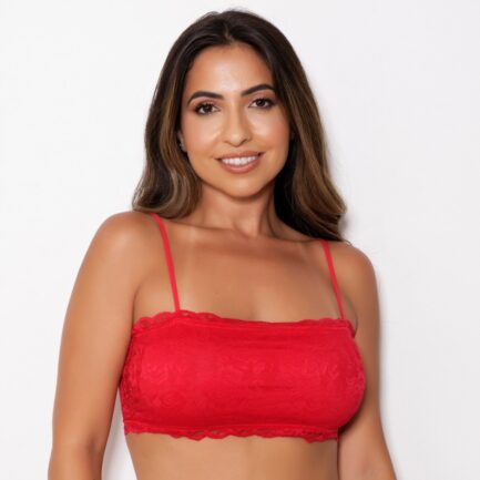 Top Faixa com Bojo em Renda e Alças Finas – Kit Mania Lingerie - Image 5