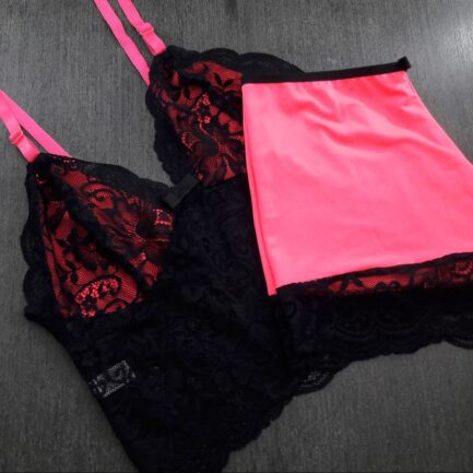 Short Doll Neon com Renda - Image 4
