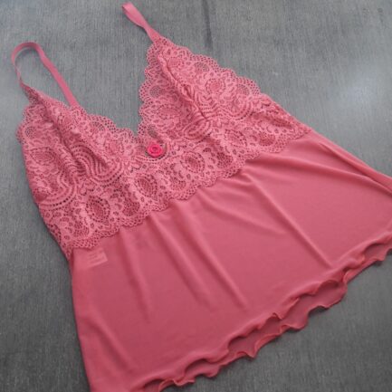 Baby Doll Sexy em Tule e Renda com Lacinho – Conforto e Sensualidade - Image 4