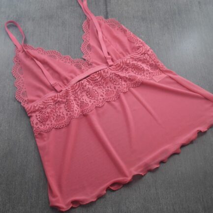 Baby Doll Sexy em Tule e Renda com Lacinho – Conforto e Sensualidade - Image 6