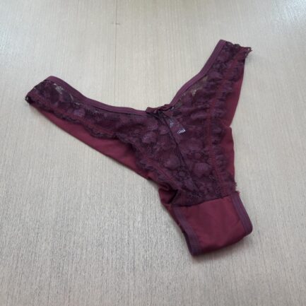 Tanga Paula Fio Duplo e Renda - Image 5