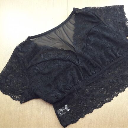 Conjunto Cropped Renda Jacquard - Image 7