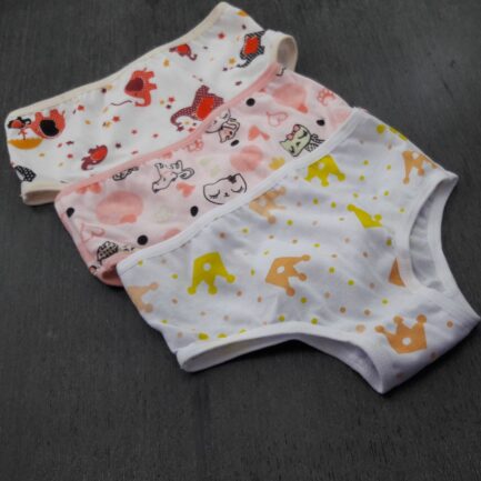 Kit Calcinha Infantil Conforto com 3 Peças - Image 4