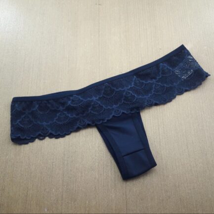 Calcinha Tanga Vanessa Fio com Renda Lateral e Cintura Baixa – MTX Moda - Image 7